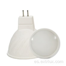 10W LED DIMMABLE MR16 120 ° Lente esmerilado de la lente